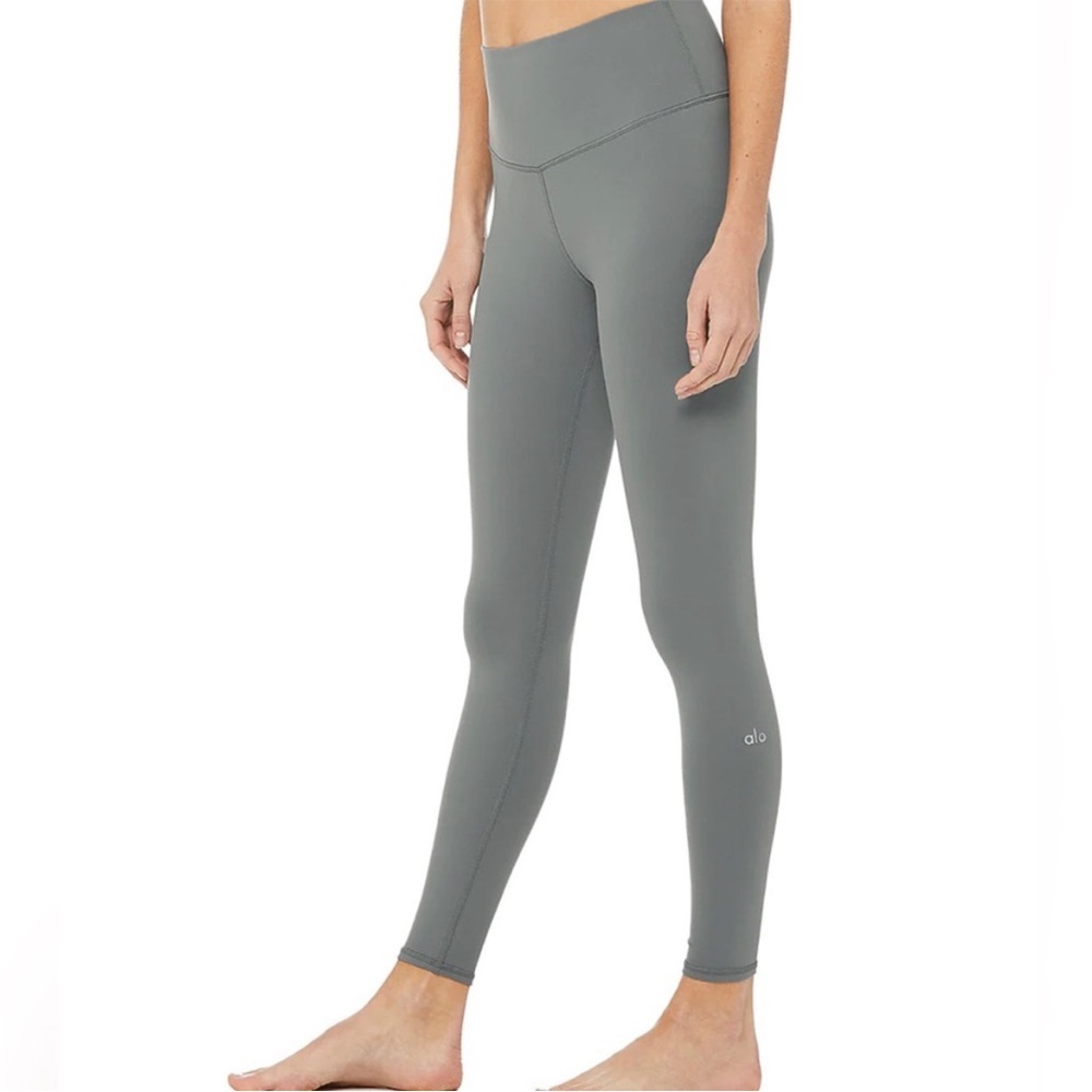 Alo Yoga High-Waist Airlift Legging Full Length‎ Gray XS